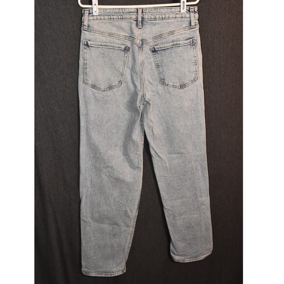 Old Navy High Rise O.G. Loose Women's 8 Tall Secret Light Wash Denim Jeans - Picture 3 of 8